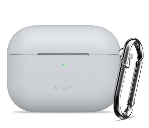 Tech-Protect Silicone Hook Do Apple Airpods Pro 3 Crayon Grey - 1367339 - zdjęcie 3